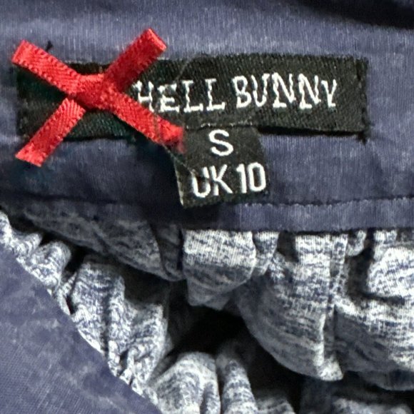 Hell Bunny Nutcracker Skirt Size Small UK 10 - Picture 4 of 5